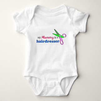 Mijn mama is een Hairdresser Baby Clothing Romper