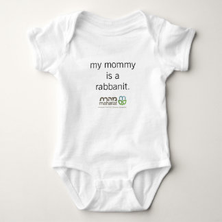 Mijn mama is een Rabbanit Baby Bodysuit. Romper