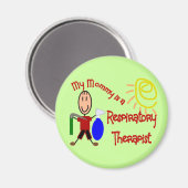Mijn mama is een respiratoir therapeut magneet (Voorkant / Achterkant)