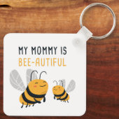 Mijn mama is een zielig Kind op moederdag. Sleutelhanger (Achterkant)