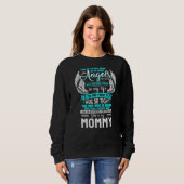 Mijn mama is elke slag van mijn hart... de engel o trui (Voorkant volledig)