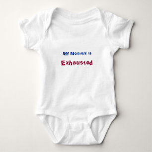 Mijn mama is geëxtrudeerd als nieuwe mama Baby Romper