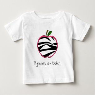 Mijn mama is leraar - Zebra Print Apple