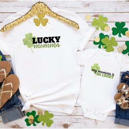 Mijn mama is zo Lucky St Patrick's Day Bodysuit