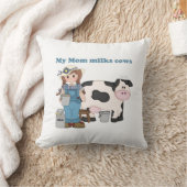 Mijn mama Milks Koeien Kussen (Deken)