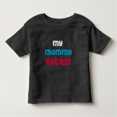 Mijn mama Rocks Kinder Shirts (Voorkant)