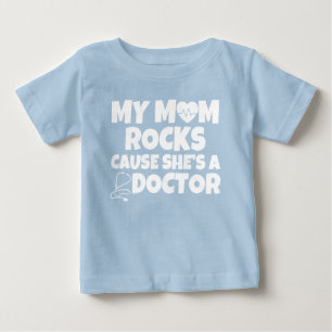 Mijn mama Rocks omdat ze een baby shirt is.
