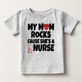 Mijn mama Rocks omdat ze een grappige zuster-baby  (Voorkant)