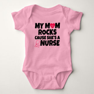Mijn mama Rocks omdat ze een grappige zuster-baby  Romper