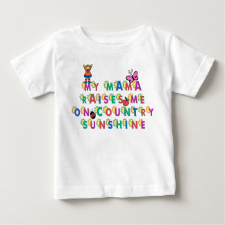 Mijn mama tilt me... Baby T-Shirt