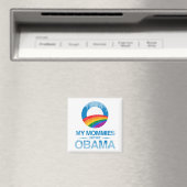 Mijn mama's steunen Obama .png Magneet (Insitu (Vaatwasser))