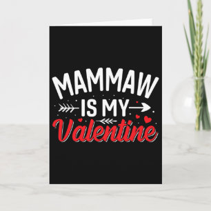 Mijn Mammaw is mijn Valentijn Funny Boys Valentijn Kaart