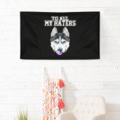 Mijn man aan al mijn hoeders spandoek (Insitu)