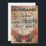 Mijn man Birthday Gift | Brief voor echtgenoot/ech Feestdagenkaart<br><div class="desc">It's a personalized perfect gift for him, your dad, your husband, your boyfriend. It's ideal gifts for all seasons. These products are great for a picnic at the park, snuggling, relaxing on the sofa, wall decoration for home or as a stylish bedspread. Festival gift; Holiday gift St, Mother's Day, Father's...</div>