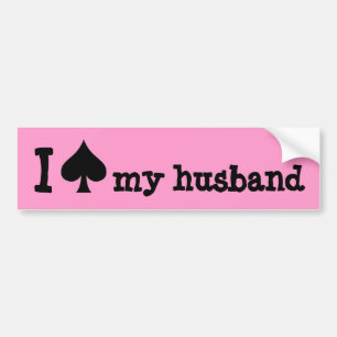 Mijn man... bumpersticker