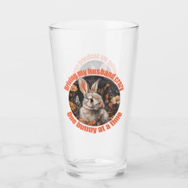 Mijn man gek maken… konijn glas