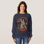 Mijn man gek maken… konijn trui (Voorkant volledig)