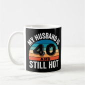 Mijn man is 40 en nog steeds heet koffiemok (Links)