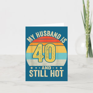 Mijn man is 40 jaar verjaardag man 40 kaart