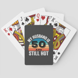 Mijn man is 50 en nog steeds heet pokerkaarten