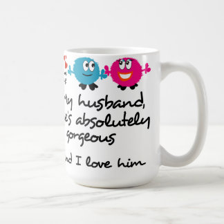 Mijn man is geweldig, ik hou van hem koffiemok