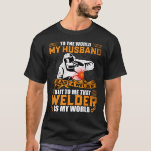 Mijn man is gewoon een lof voor mij dat lelie m'n t-shirt