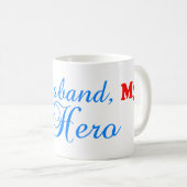 Mijn man Mijn held Mok (Voorkant rechts)