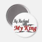 Mijn man, mijn koning zwart & rode magneet (Voorkant / Achterkant)