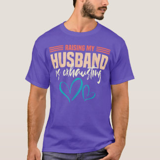 Mijn man opvoeden is uitputtend vintage t-shirt