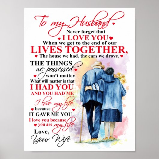 Mijn man poster (Voorkant)