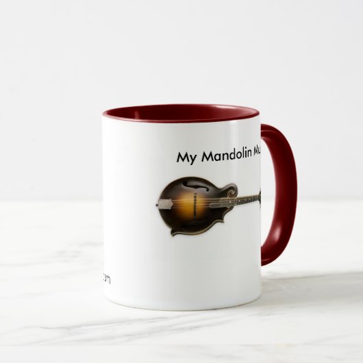 Mijn Mandolin Mok (Voorkant rechts)