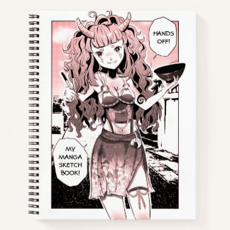 Mijn Manga Sketchbook-laptop Notitieboek