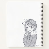 Mijn Manga Sketchbook-laptop Notitieboek (Achterkant)