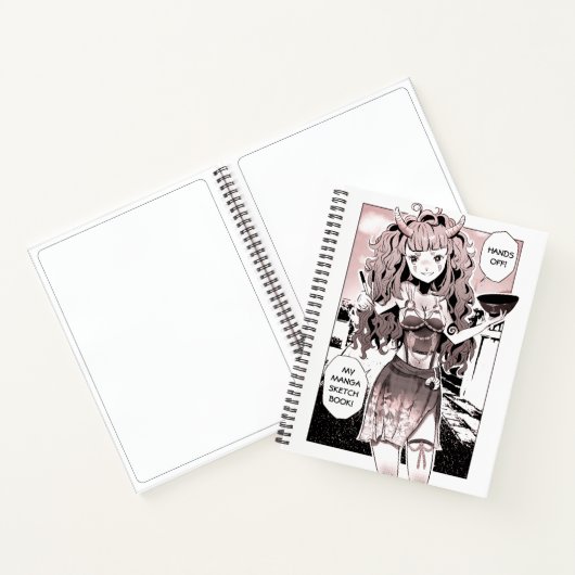 Mijn Manga Sketchbook-laptop Notitieboek (Binnen)