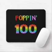 Mijn manier door 100 dagen school Pop Het Jochie M Muismat (Met muis)
