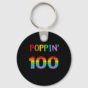 Mijn manier door 100 dagen school Pop Het Jochie M Sleutelhanger