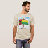 Mijn manier om me daar te brengen Kaapverdië oude  T-shirt (Voorkant volledig)