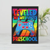 Mijn manier om videogamer voor de kleuterschool te kaart (Staand voorkant)