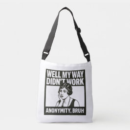 Mijn Manier Werd Niks - Tote Crossbody Tas