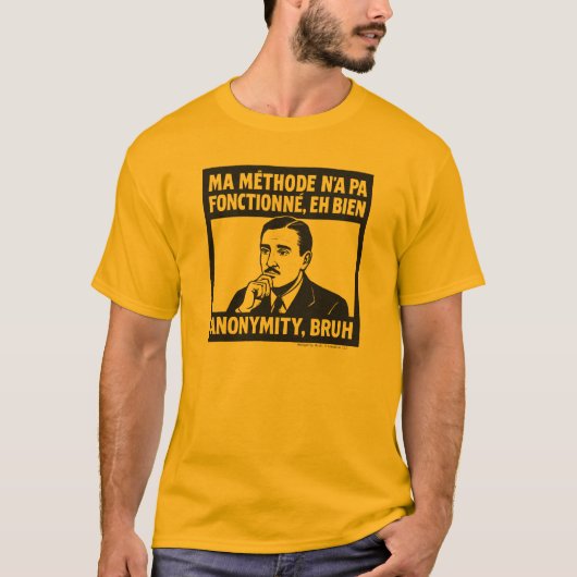 Mijn manier werkte niet - Frans - Basic T-shirt vo (Voorkant)