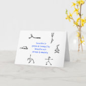 Mijn Mantra van de Yoga Kaart (Gele Bloem)