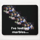 mijn marbles mousepad verloren muismat (Voorkant)