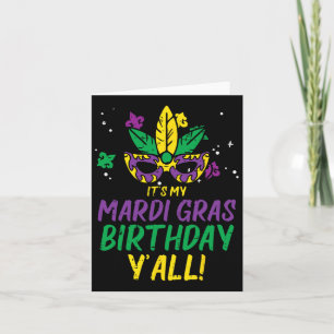 Mijn Mardi Gras Birthday Yall Mardi Gras Vrouwen M Kaart