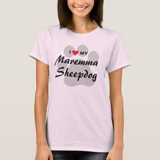 Mijn Maremma Sheepdog Lovers Shirt (Voorkant)