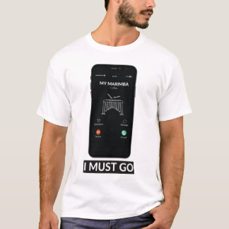 Mijn Marimba noemt Go Funny Music Gift T-shirt