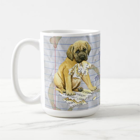 Mijn Mastiff Ate mijn Lesson Plan Koffiemok (Links)