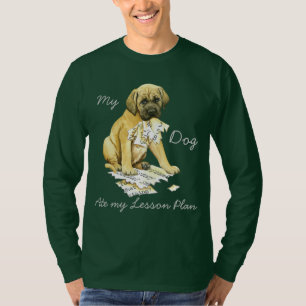 Mijn Mastiff Ate mijn Lesson Plan T-shirt