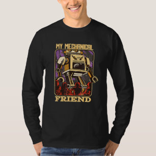 Mijn mechanische vriend Robot Cyborg Speelgoed T-shirt
