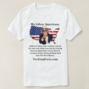 Mijn mede-Amerikanen vragen wat je kunt doen om te T-shirt