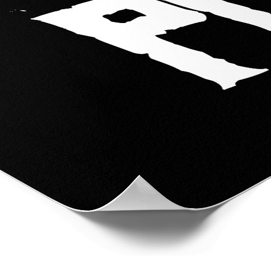 Mijn medicijn is wit poeder poster (Hoek)